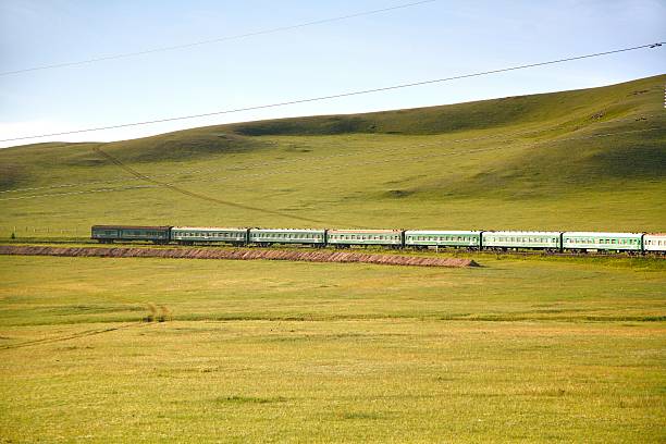 Trans-Siberian Railway from beijing china to ulaanbaatar mongolia