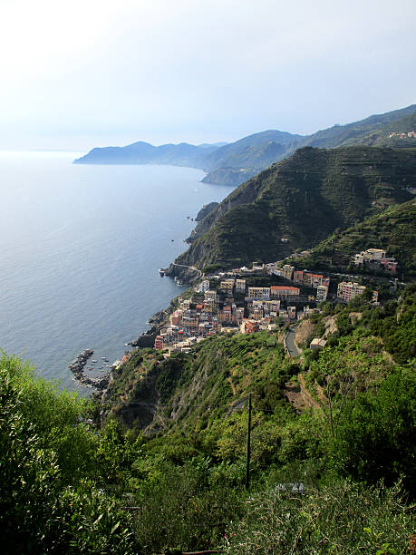 istock top view of Riomaggiore d 599910222
