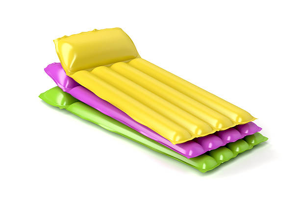 istock Beach mattresses with different colors 599911412