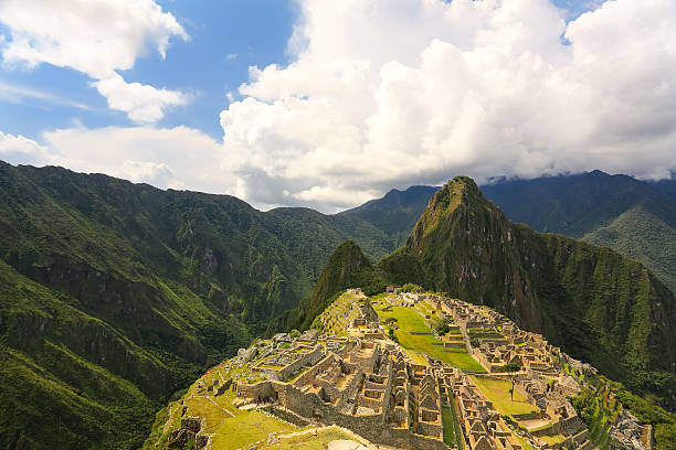 istock Inca citadel Machu Picchu in Peru 599914490
