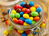 Candy Jar, Chocolate covered Peanuts