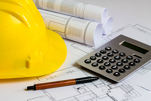 istock office desk with the project papers 599922316