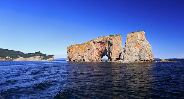 istock Perce Rock from the sea, Atlantic Ocean, Quebec 599923310