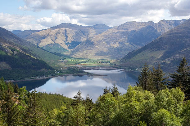 istock Scottish Highlands Landscape, Loch and Mountains 599952390