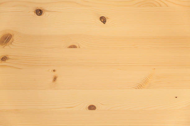 istock Wooden plank panel made of pine tree 599953042