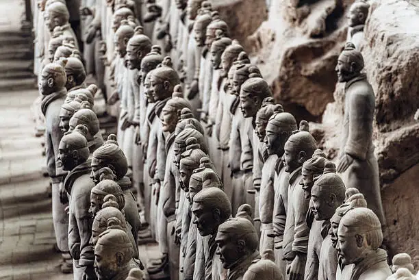 Photo of Army of the Terracotta Warriors in Xian, China