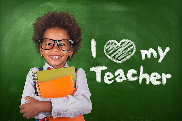 istock Little student girl 599956336