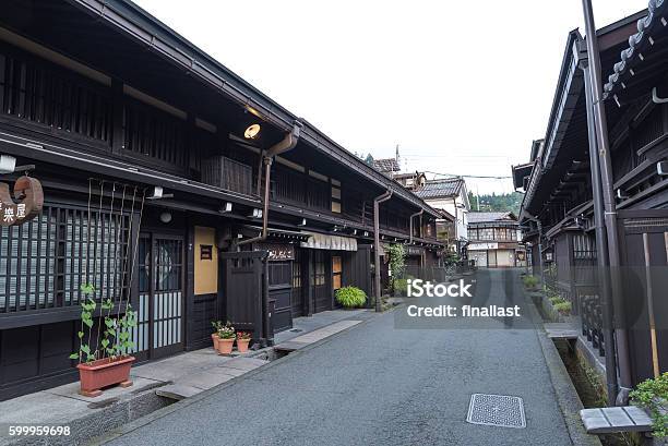 Old House At Takayama Historical Town In Japan Stock Photo - Download Image Now - Takayama City, Gifu Prefecture, Architecture
