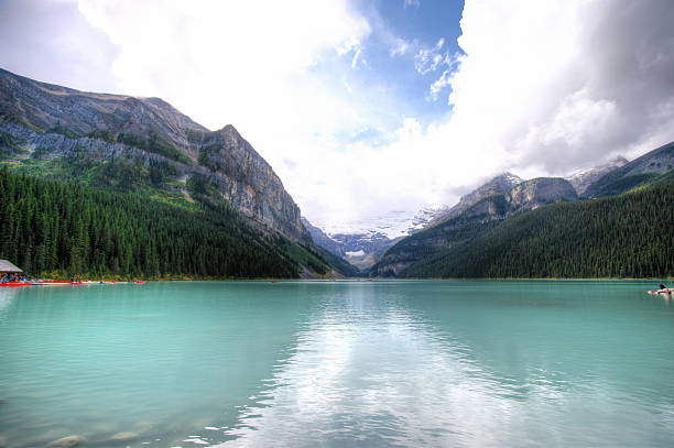 Lake Louis, Banff stock photo