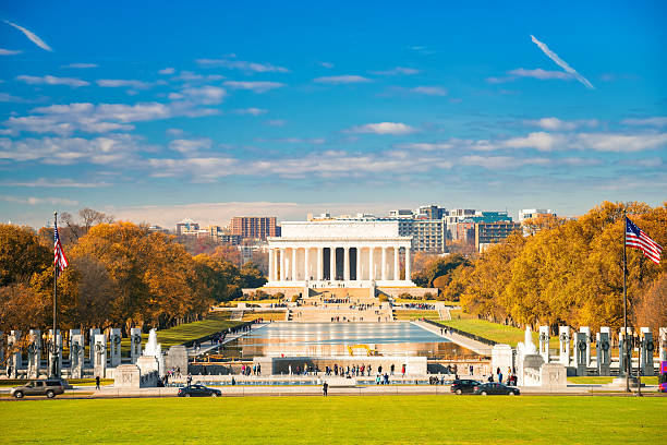 istock Lincoln memorial in Washington DC 599972104