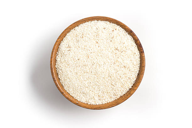 istock Cassava flour. Manioc. Cassava flour. Farofa 599973566