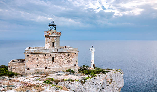 istock Devil's Point Lighthouse: Tremiti Islands, Adriatic Sea, Italy. 599974388