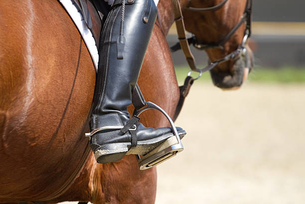 istock Jockey riding boots 599976184