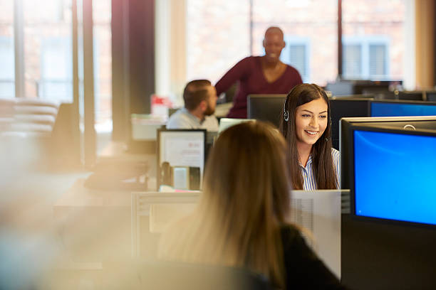 istock young woman happy in her work 599976994