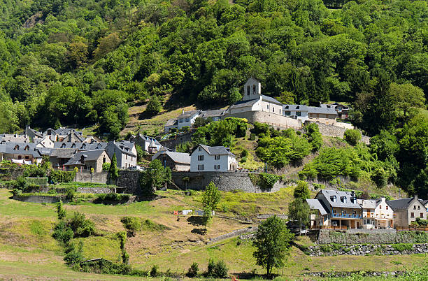 istock mountain village, Pyrenees France 599976998