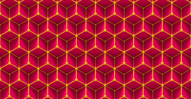 Diamond Shaped paper background texture.