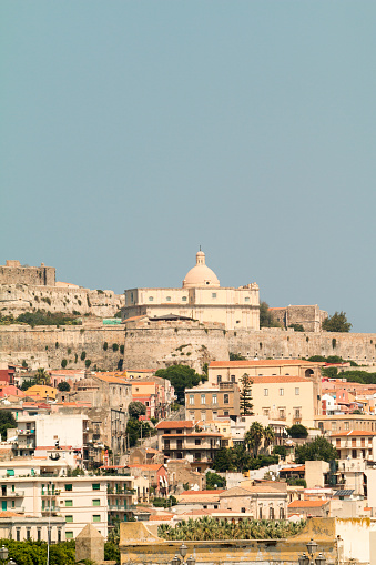 Churches, cathedrals, castles and other architectural monuments in the town of Milazzo in Italy
