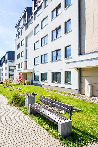 istock Modern apartment architecture, Poland 599979690