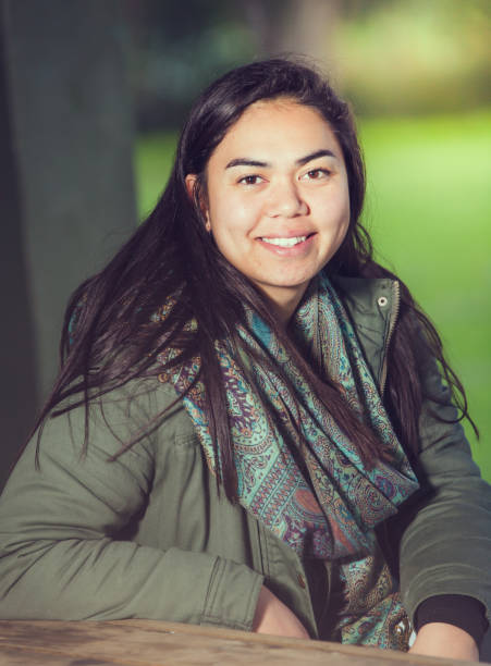 istock Smiling Maori Woman. 599979692
