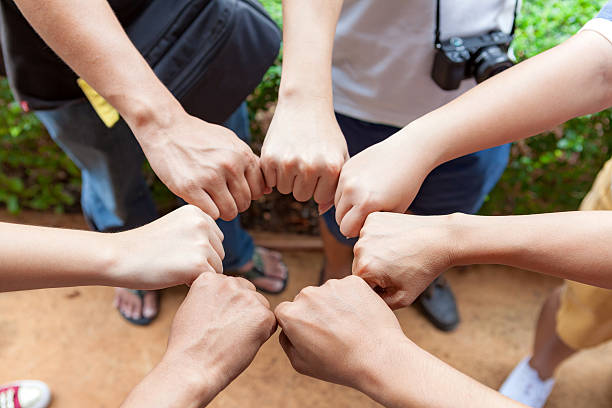 istock Handful friendship Fist Bump 599981504
