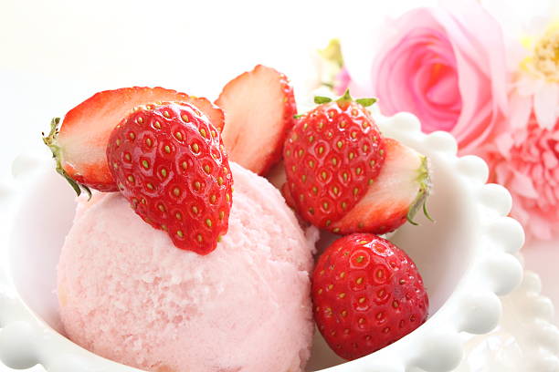 strawberry ice cream