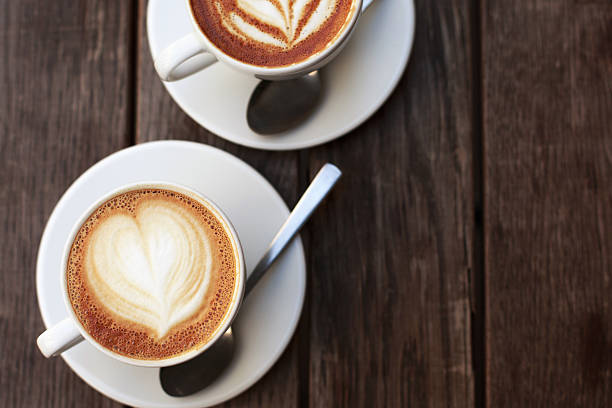 istock Two cups of cappuccino 599992392