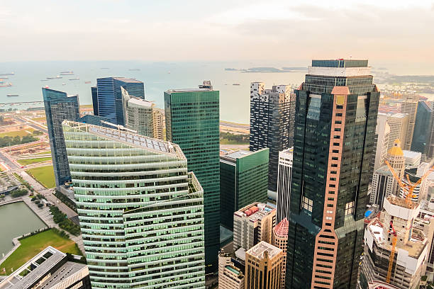 istock Singapore city skyline 599994174