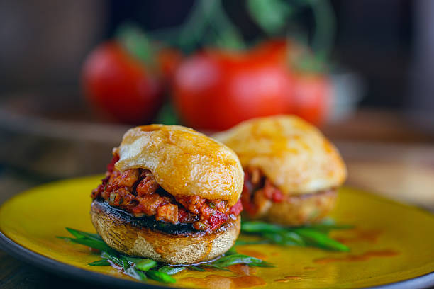 istock Mushroom burgers 600060070