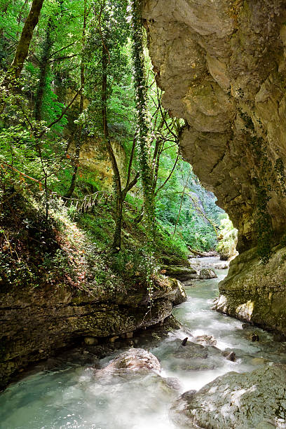 Orfento valley near Caramanico Terme in Abruzzo (Italy) Orfento valley near Caramanico Terme in Abruzzo (Italy) chieti stock pictures, royalty-free photos & images