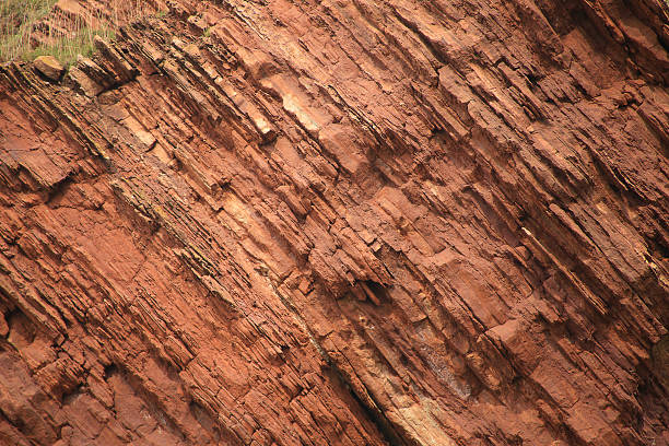 Red sandstone - cliffs of Heligoland