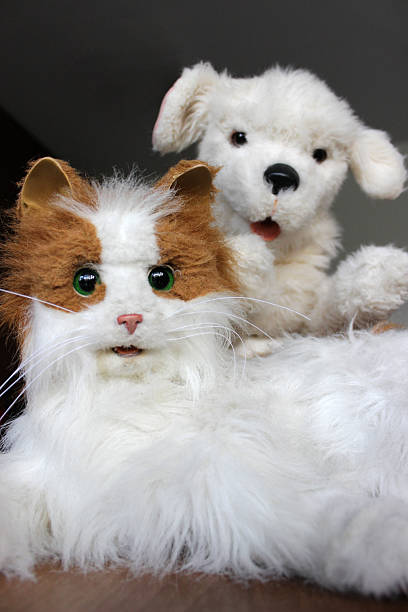 istock Furry Cat and dog Toys 600068040