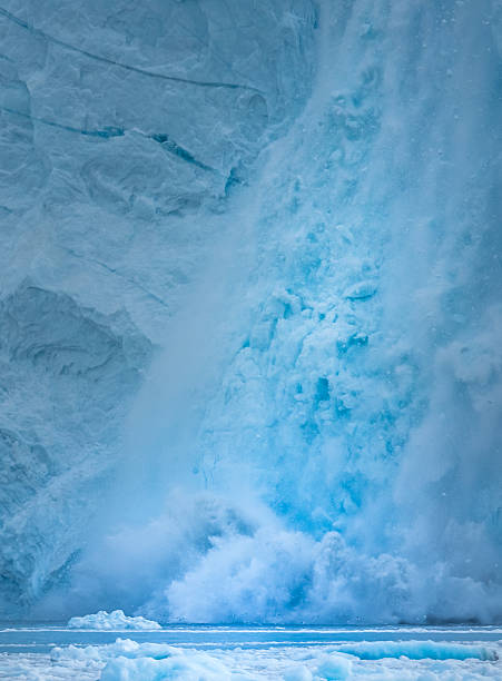 istock Calving Eqi glacier, Disko Bay, Greenland 600068980