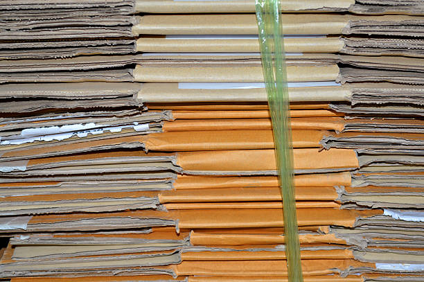 istock pile of brown crepe paper 600071216