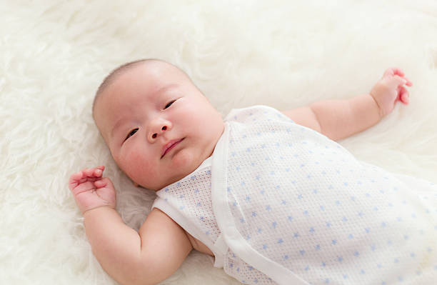 istock Portrait of Chinese newborn 600072808