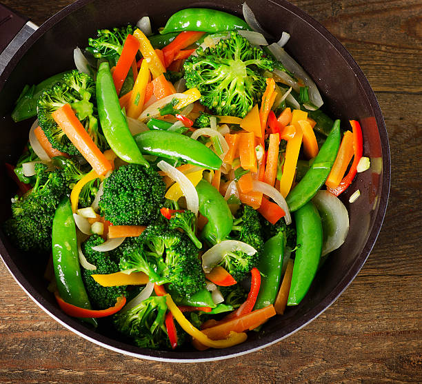 istock Vegetarian stir fry. Healthy eating. 600073794