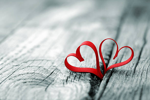 valentinstag hintergrund  - february valentines day heart shape love stock-fotos und bilder