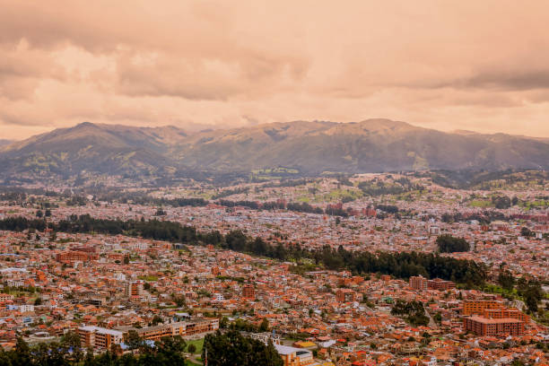 istock Aerial View Of The Cuenca City, Ecuador 600085242
