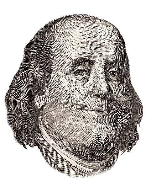 istock the image of Benjamin Franklin stylized dollar bill on a 600086806