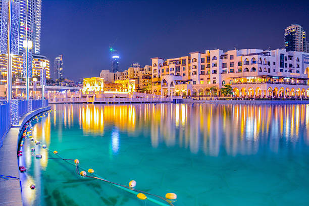 Dubai Marina, United Arabei stock photo