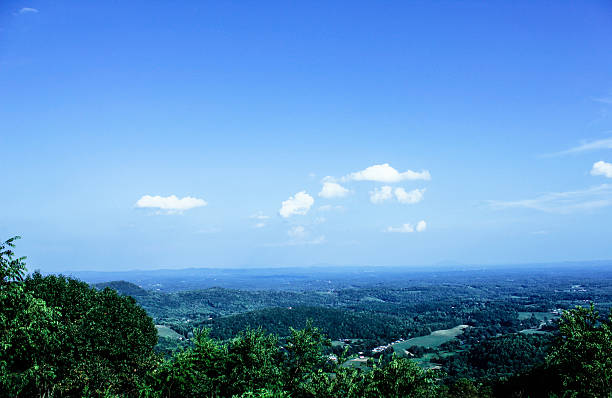 istock Top of the mountain view 600087814