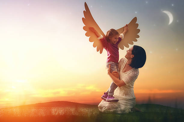 istock Mother and her child playing 600088096