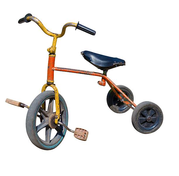 istock old vintage tricycle children bicycle 600091900