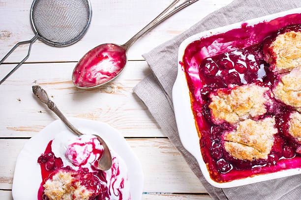 istock Cherry pie, cup of coffee and menu chalkboard 600097166