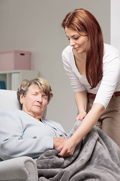 istock Always taking care of her mum 600099702