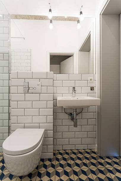 istock Fabulous bathroom in an industrial style 600101588