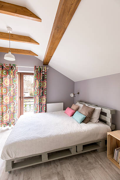 istock Example of a contemporary bedroom 600102164