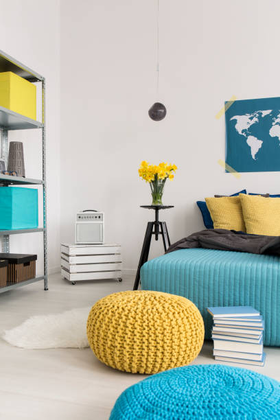 istock Bright colours in your bedroom 600102896