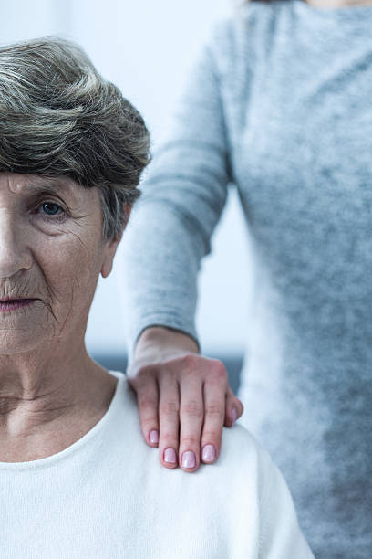 istock Ill senior woman 600132002