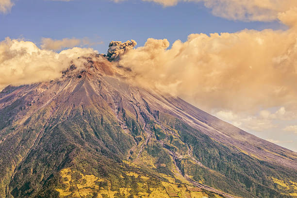 istock Large Ash Cloud Rising From Tungurahua Volcano 600132460