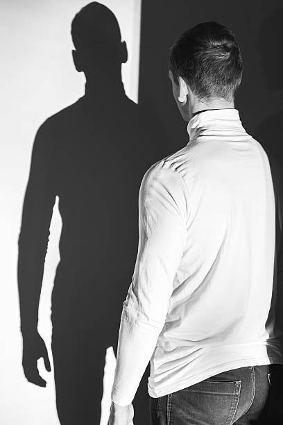 istock Sacred man after psychotropic medicines 600133236